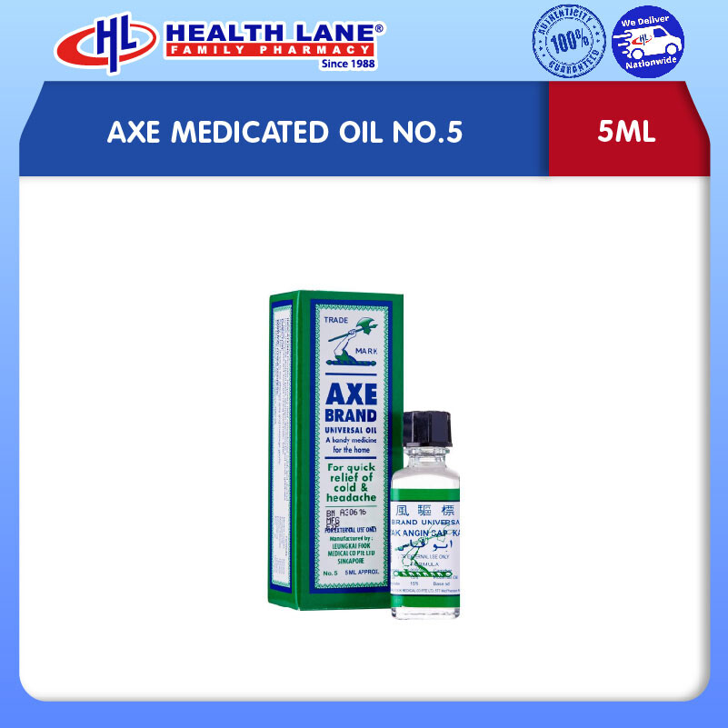 AXE MEDICATED MINYAK NO.5 (5ML)